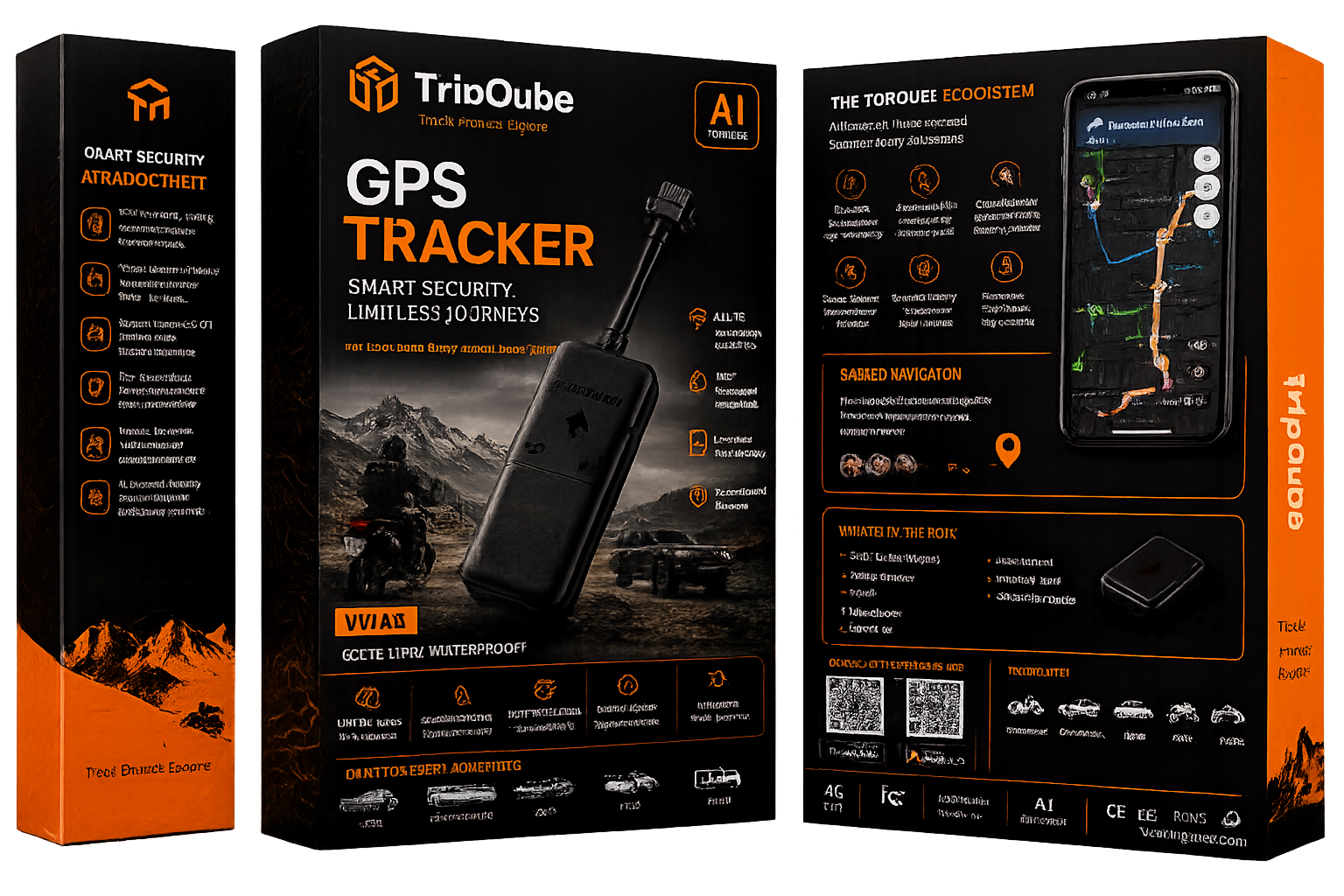 TripQube Pro Wired GPS Tracker